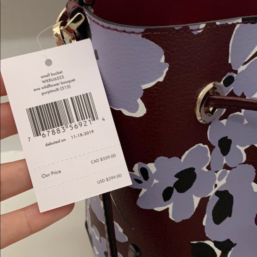 KATE SPADE Eva Wildflower bucket Bag NEW - Picture 2 of 6